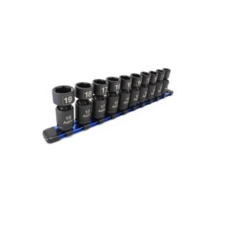 Astro Pneumatic 78344 3/8-Inch Drive Metric Nano Pinless Impact Socket Set 1