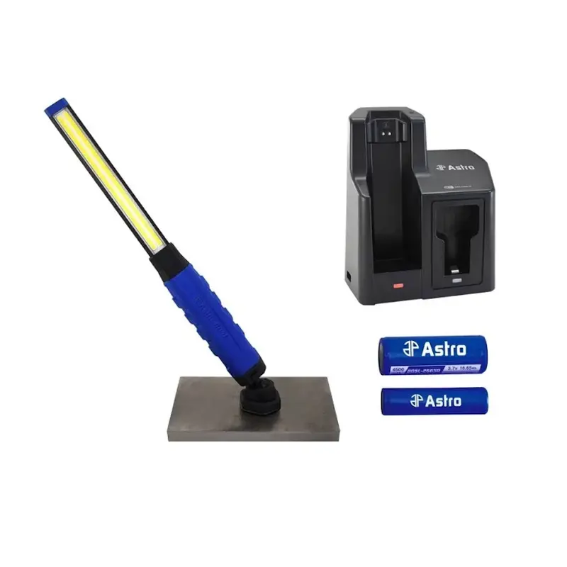 Astro Pneumatic 80Sl Slim Led Work Light – 800-Lumen Rechargeable With Quick-Swap Battery System 1