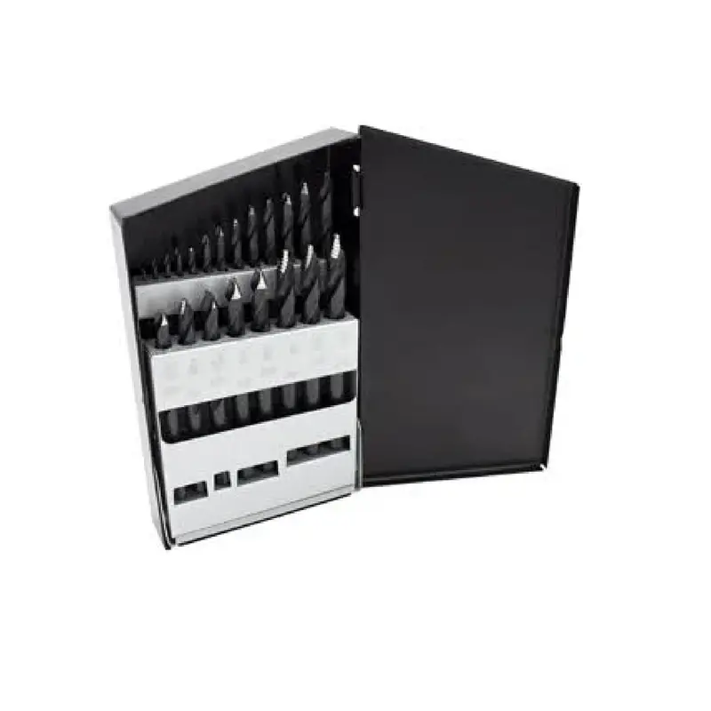 Astro Pneumatic Ts21 Turbostep Hss Drill Bit Set (21-Piece, Mechanics Length) 1