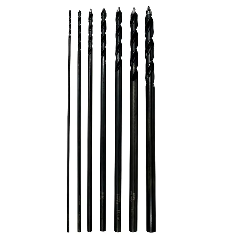 Astro Pneumatic Ts7 Onyx Turbostep Drill Bit Set – 7-Piece, 12-Inch Aircraft-Length 1