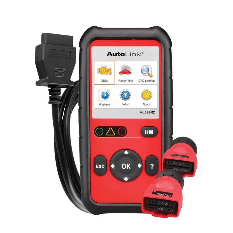 Autel Al529Hd Heavy-Duty Diagnostic Scanner – Enhanced Commercial Vehicle Scan Tool (Usa Version) 1