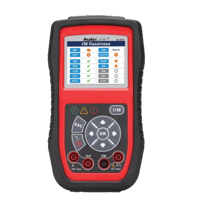 Autel Al539 Obd2 Scan Tool — I/M-Ready With Real-Time Live Data 1