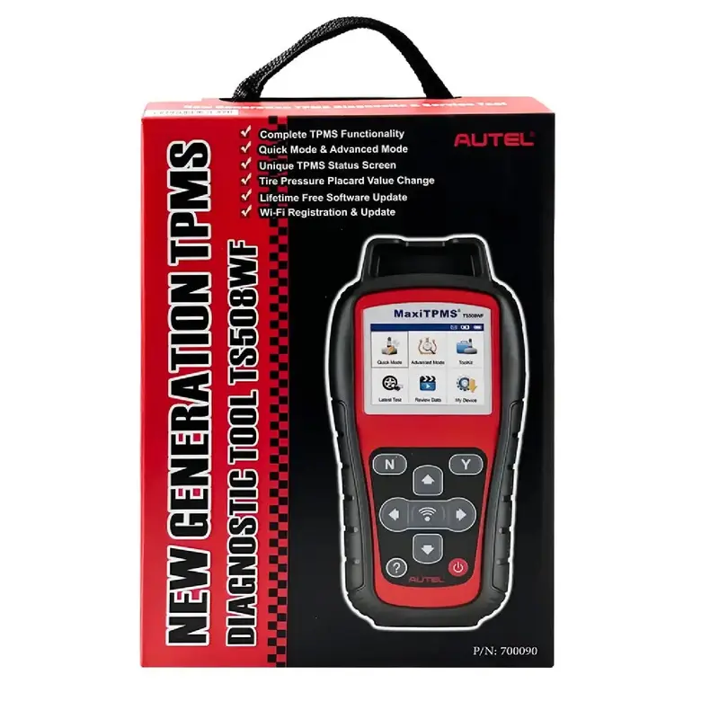 Autel Ts508 Wifi Maxitpms Scanner — Usa Tpms Relearn & Sensor Diagnostics Tool 1