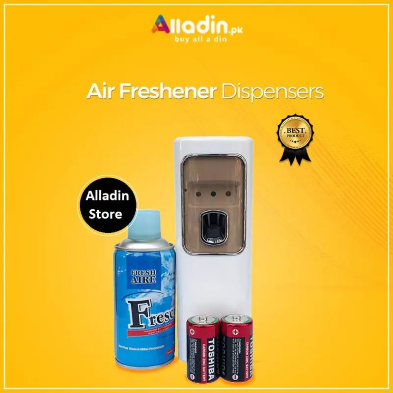 Automatic Air Freshener Dispenser – Battery-Powered Unit With Refillable Cartridge 1