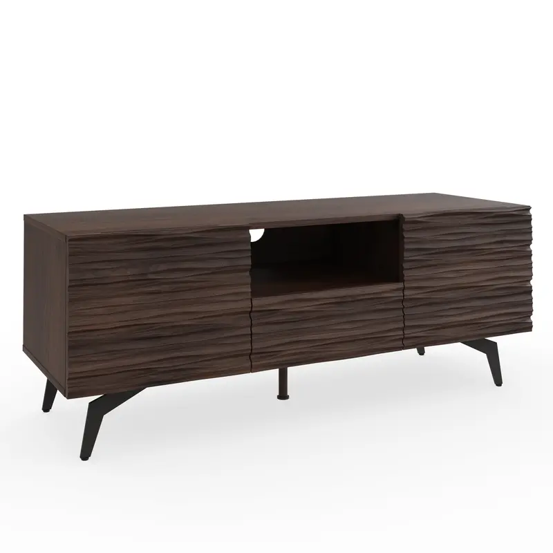 Bantham Dark Walnut Tv Stand – 1 Shelf, 1 Drawer, 2 Doors 1