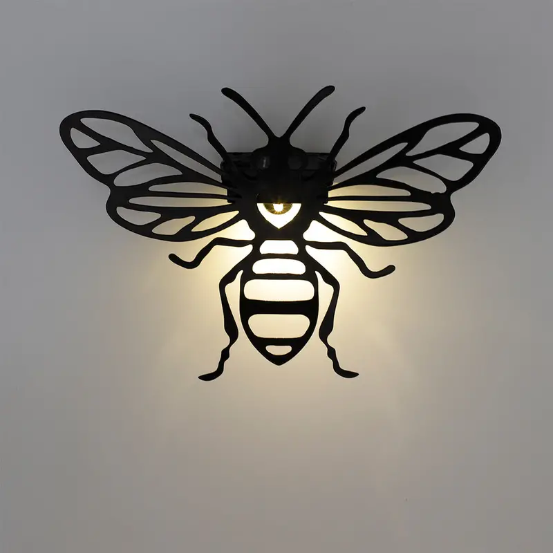 Bee-Design Solar Garden Wall Light – Warm White Led, 22 Cm, Bright Garden 1