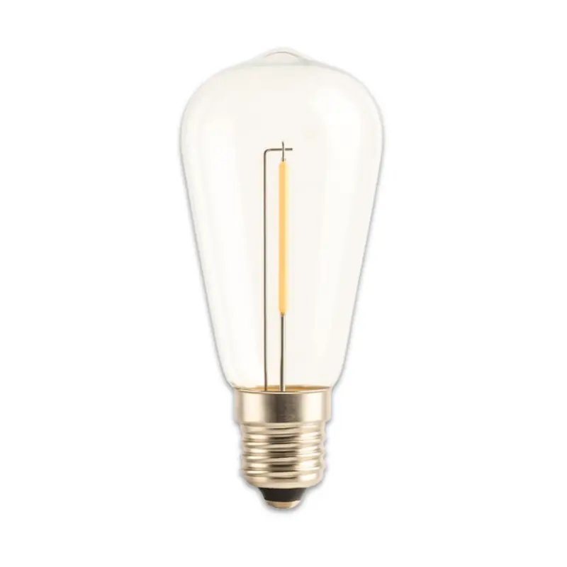 Belle Luci St40 Led Filament Edison Bulbs – E17 Base, Energy Efficient 1