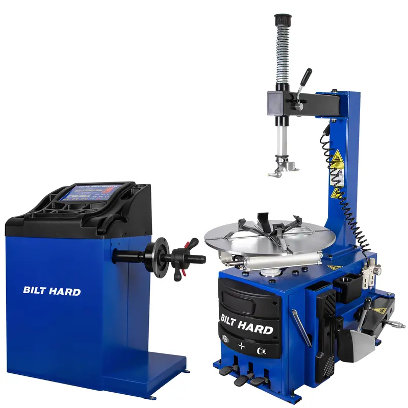 Bilt Hard 2 Hp Swing-Arm Tire Changer And Wheel Balancer All-In-One Station 1