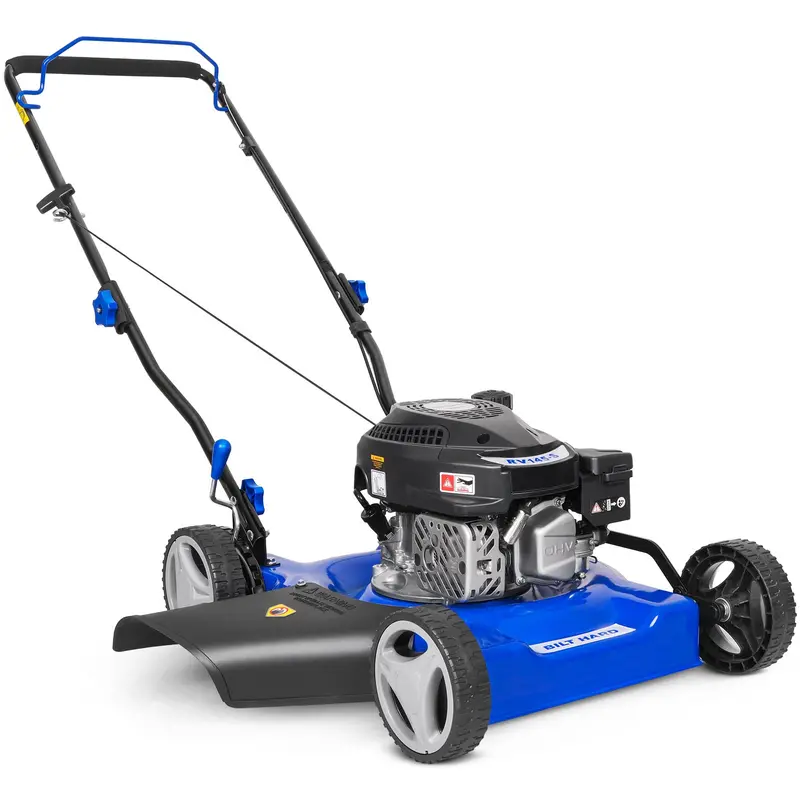Bilt Hard 20" 144Cc 4-Cycle Gas Lawn Mower – Adjustable 8-Position Cutting Height For Yards & Gardens 1