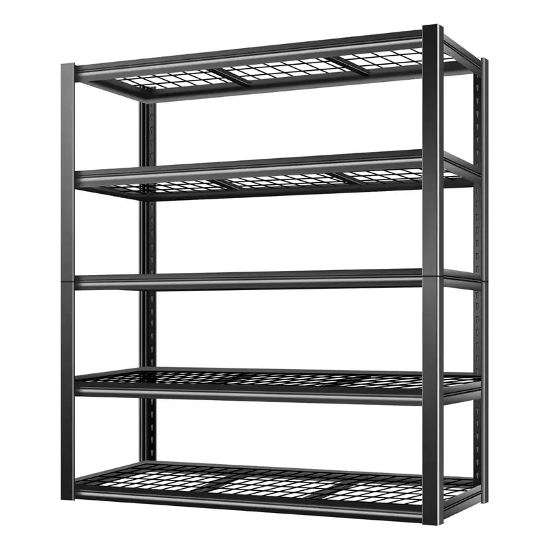 Bilt Hard 5-Tier Garage Storage Shelving – 48"W × 18"D × 72"H, 3000-Lb Capacity For Workshop Or Basement Use 1