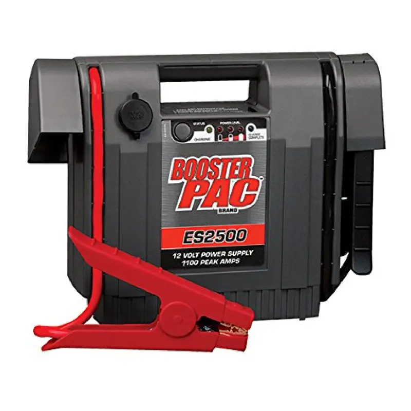 Booster Pac Es2500K High-Capacity 12V Portable Jump Starter With Air Compressor 1