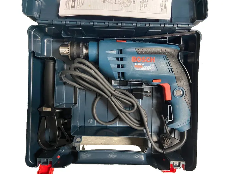 Bosch 1191Vsrk 1/2-Inch Corded Hammer Drill Kit – 7.0A, 0–48,000 Bpm 1