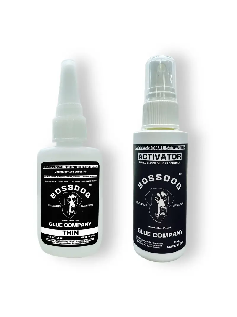 Boss Super Glue & Activator Combo – 2Oz Each 1