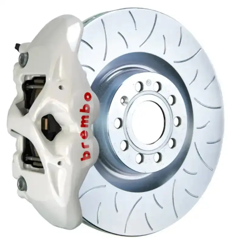 Brembo Front Gt Bbk For 2007–2015 Audi Tt 2.0T/3.2L & 2009–2015 Tts – 345X30Mm Slotted One-Piece Rotors 1