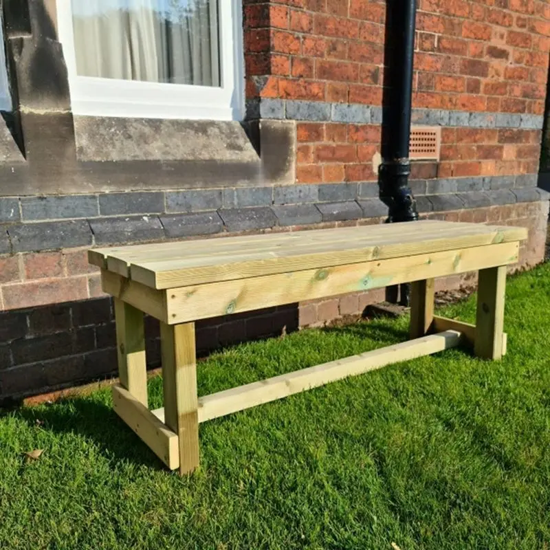 Butcher-Style 2-Seater Garden Bench – Croft 1