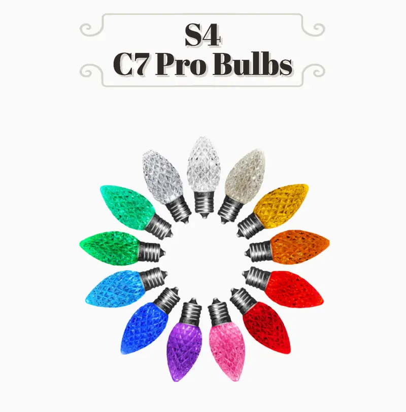 C7 Pro Faceted Led Bulbs – Enhanced Light Diffusion & Clarity