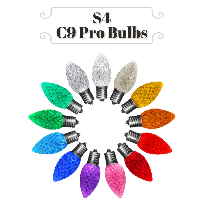 C9 Pro Faceted Led Bulbs – Premium Optics & Long-Life Performance 1