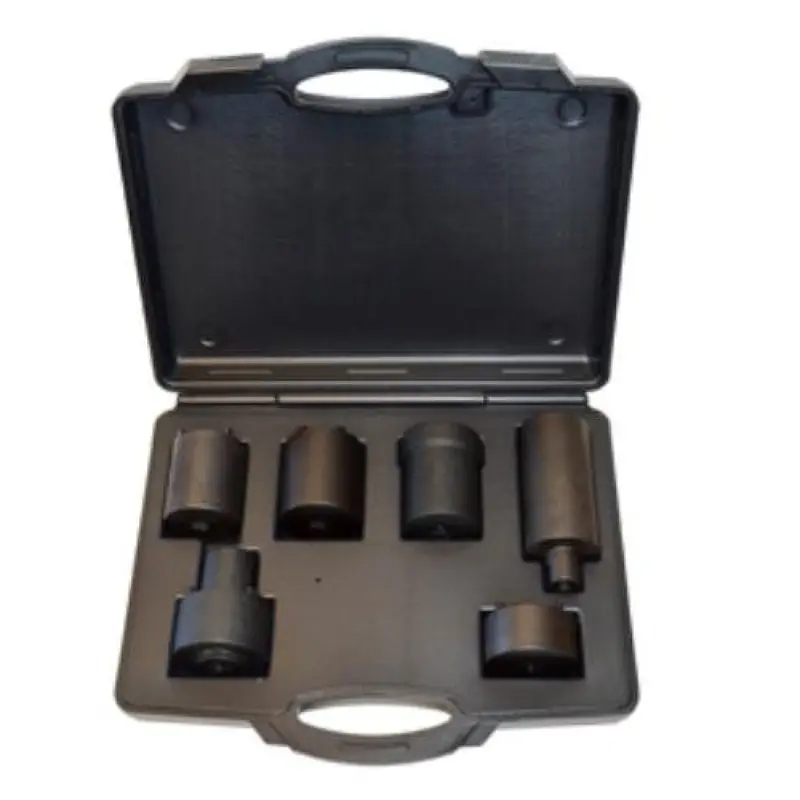 Calvan 4Wd Lock Nut Socket Set – Six-Piece Metric/Sae Kit For Transfer Case And Differential Covers 1