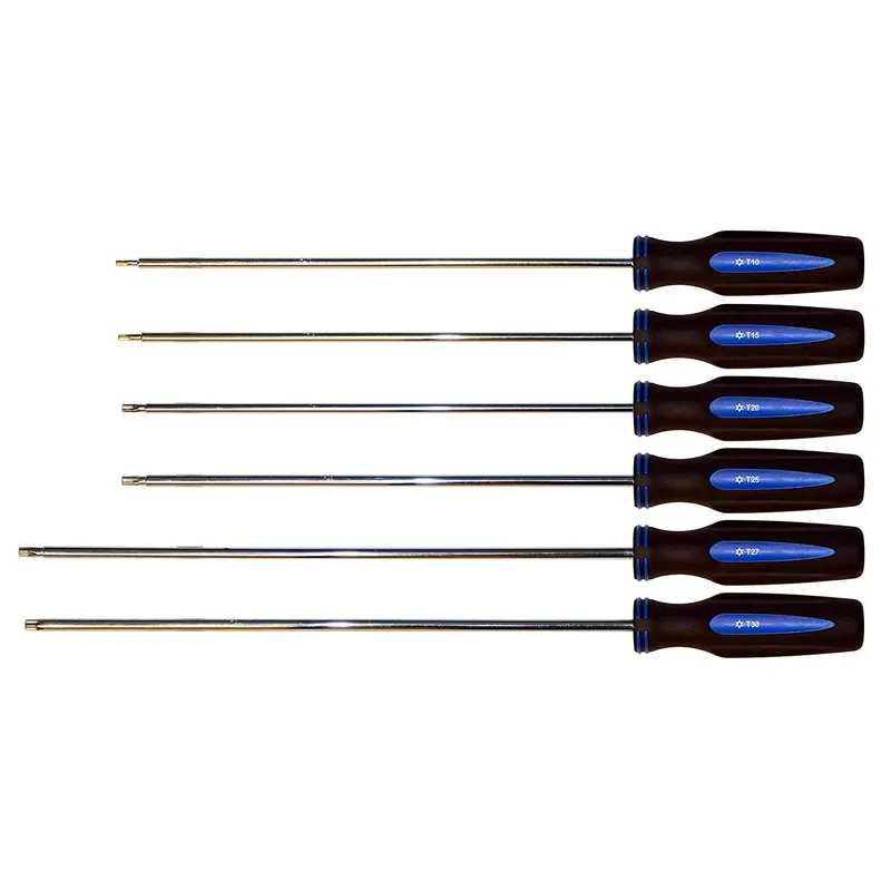 Calvan Alstart Extra-Long Tamper-Proof Torx Screwdriver Set 1