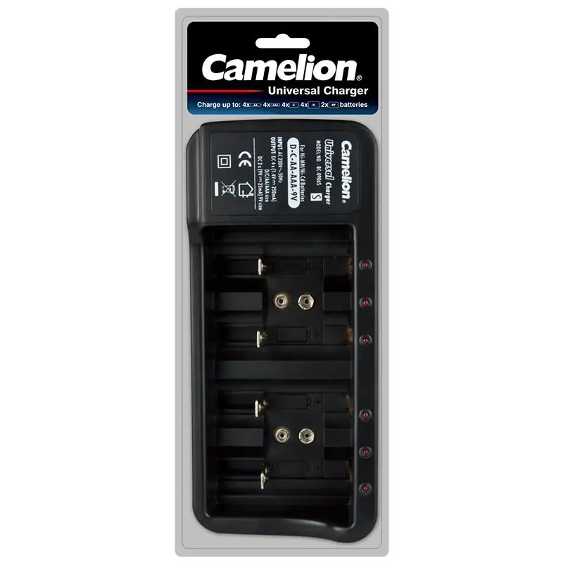 Camelion Bc-0906S Universal Smart Charger For Aa, Aaa, C & D Batteries 1
