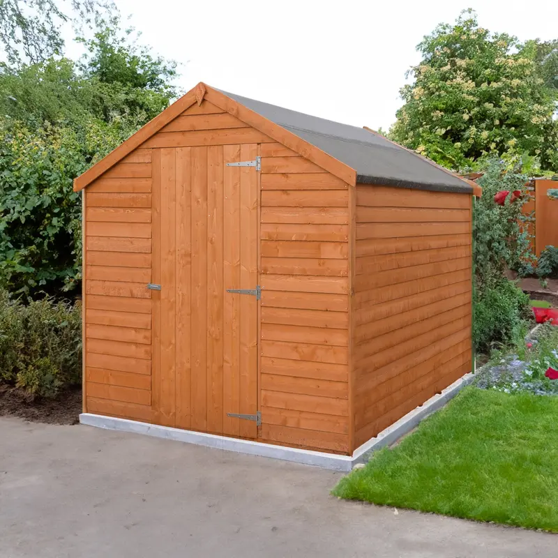 Canterbury 5'9" X 7'10" Apex Shed – Classic Dip-Treated Overlap Finish 1