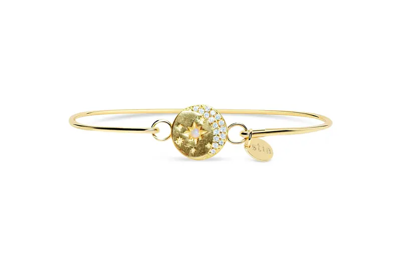 Celestial Moon Pavé Bracelet 1