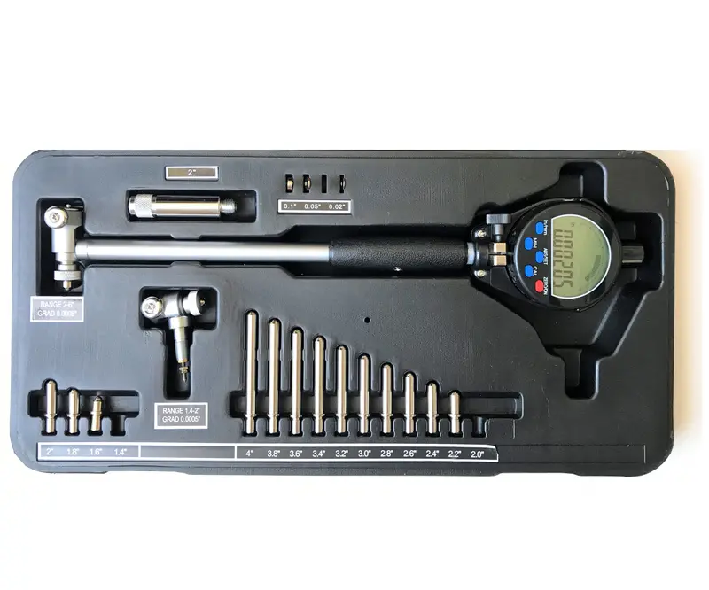 Central Tools 3D401 Digital Bore Gauge (1.4"–6") 1