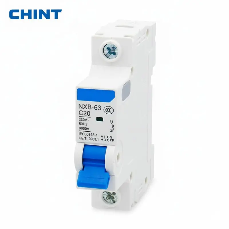 Chint Nxb-63 1P 230V Miniature Circuit Breaker – Single-Pole Mcb (10A/16A/20A Options) For Branch Circuit Safety 1