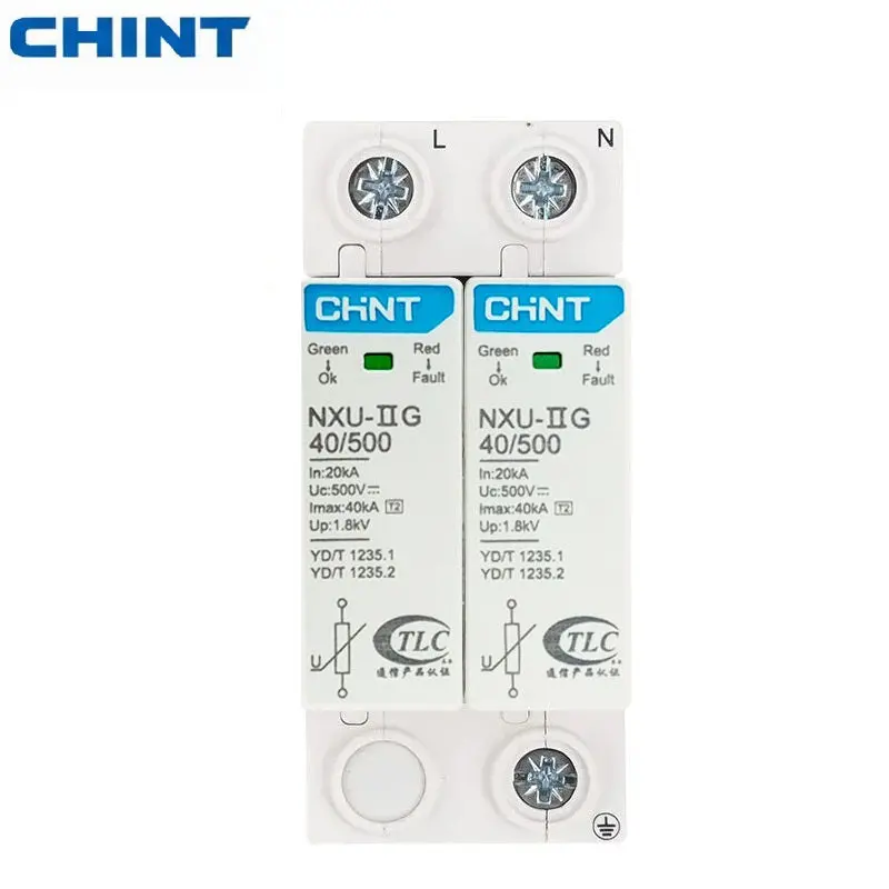 Chint Nxu-Iig 40/500 Spd – 2-Pole 500V Dc Surge Protection Device For Solar Installations 1