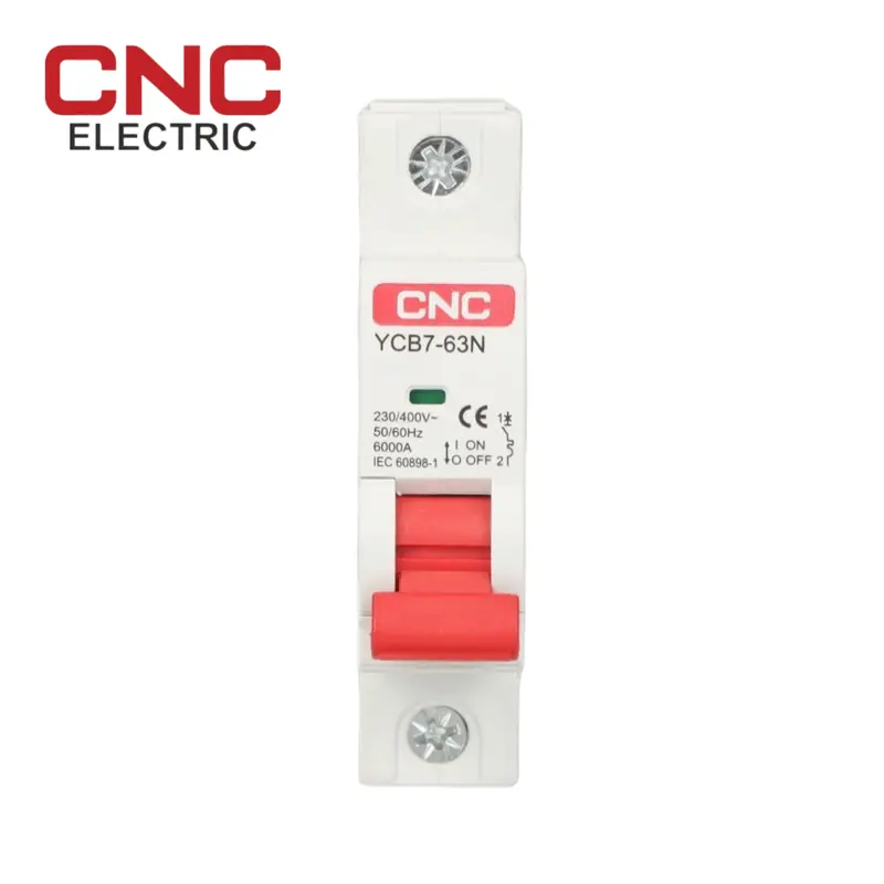 Cnc 63N 1-Pole Ac Mini Circuit Breaker – Compact Mcb For General Electrical Protection 1