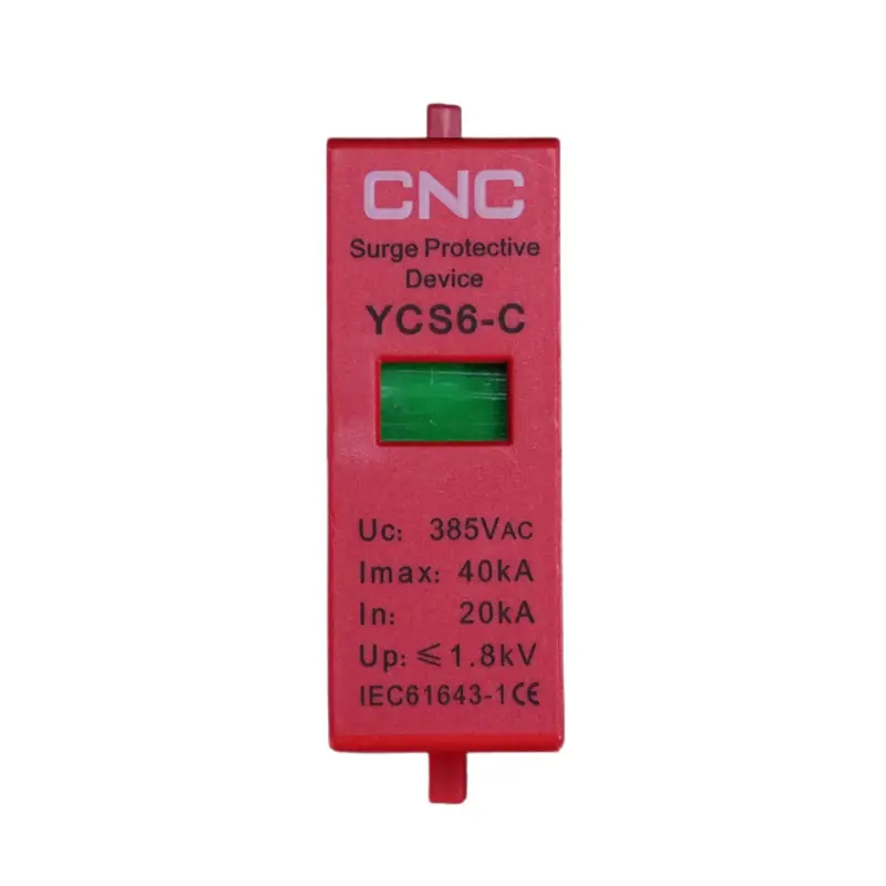 Cnc Ycs6-C Ac Spd Cartridge – Replaceable Surge Protection Module For Din-Rail Mounting 1