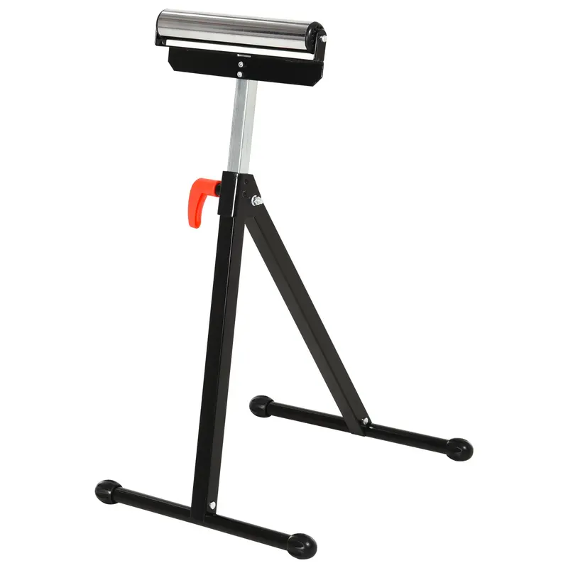 Compact Folding Roller Stand – Adjustable Height Utility Rack For Tools Or Gear 1