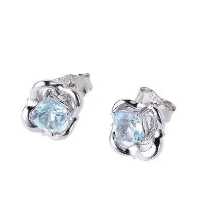Compass Rose Stud Earrings With Nautical Symbolism 1