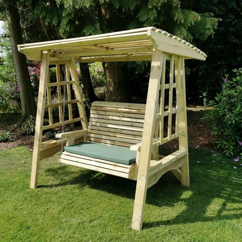 Croft Antoinette 2-Seat Outdoor Swing Bench 1
