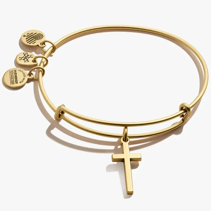 Cross Charm Bangle Bracelet For Faith 2