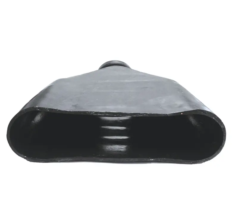 Crushproof Exhaust Tubing F675 – 11-Inch Rectangular Adapter 1