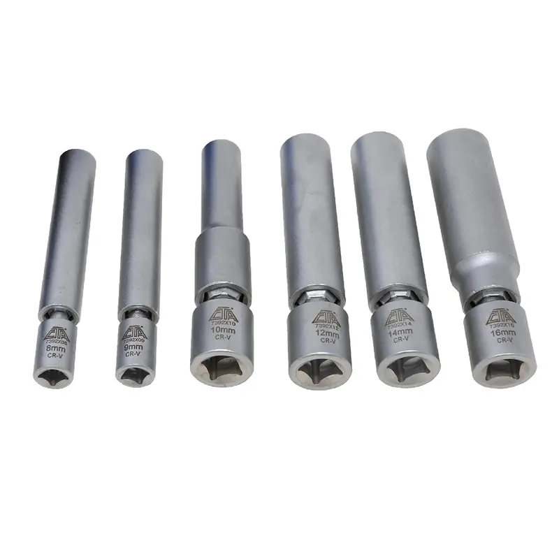 Cta Tools 7392 Spark Plug And Glow Plug Socket Set (6-Piece) 1