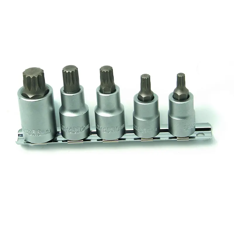 Cta Tools 8510 Stubby Triple Square (Xzn) Socket Set – 5-Piece 1