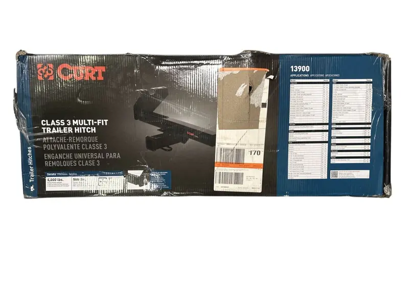 Curt Class 3 Multi-Fit Trailer Hitch With 2" Receiver – Universal Fit (Model 13900) 1