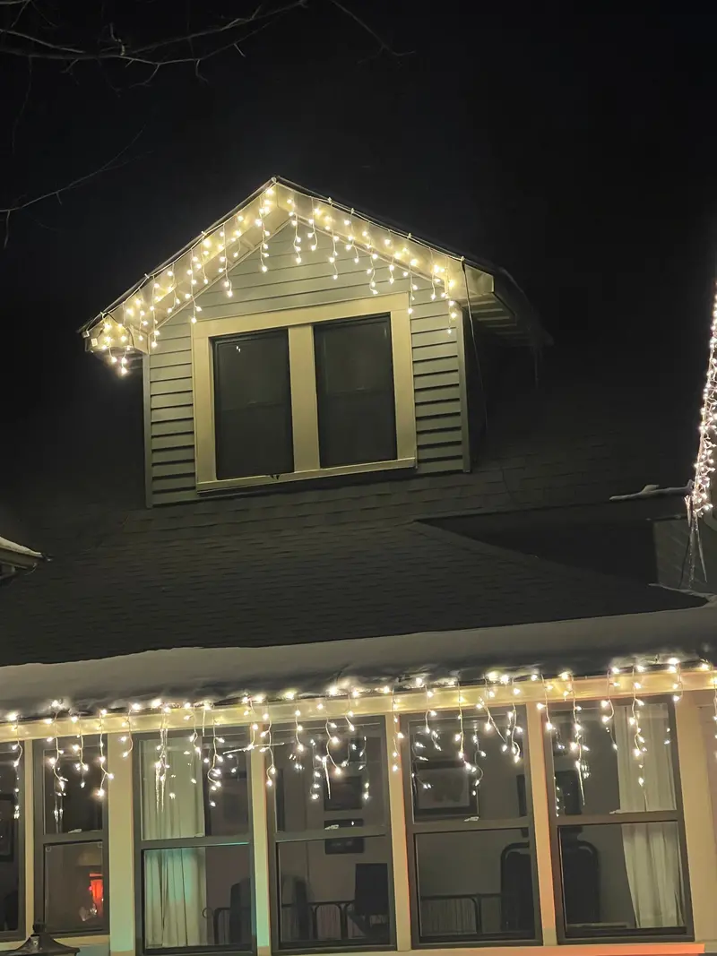 Decorative Icicle Light String – Mini Led Design 1