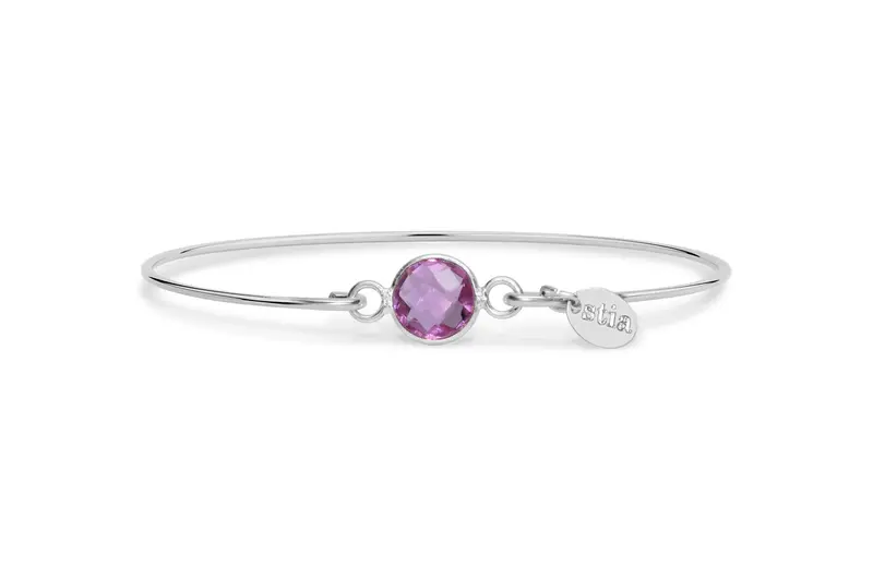 Delicate Pink Tourmaline Bracelet 1