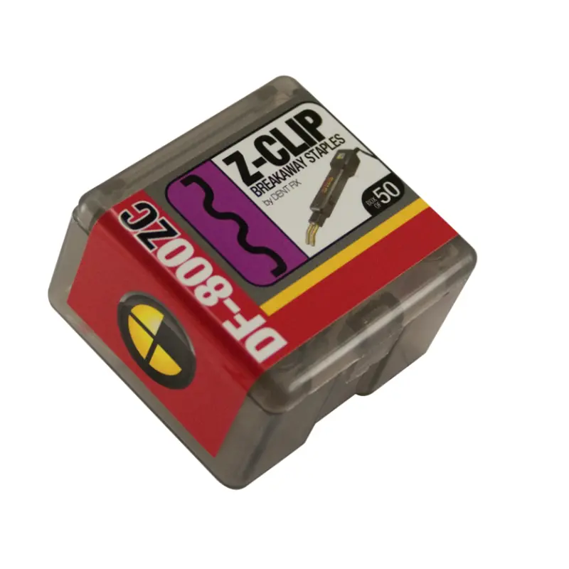 Dent Fix Df-800Zc/250 Z-Clip Staples — 250-Pack Replacement For Hot Stapler Systems 1