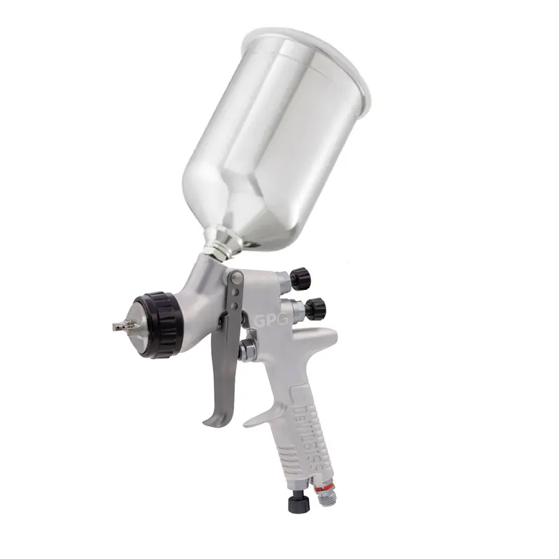 Devilbiss 905016 Gpg Gravity Hvlp Spray Gun Kit – 1.3Mm/1.4Mm/1.5Mm Nozzles + Cup 1
