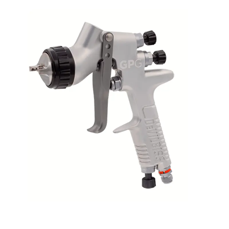 Devilbiss 905026 Gpg Gravity Hvlp Pr Cap He Spray Gun Kit – 900Ml Cup Included 1