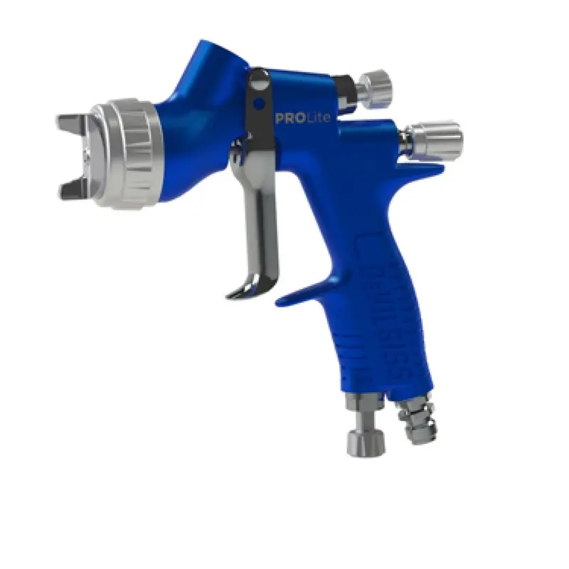 Devilbiss 905038 Prolite Hv30 Gravity Hvlp Spray Gun – Equipped With Hav555 Regulator 1