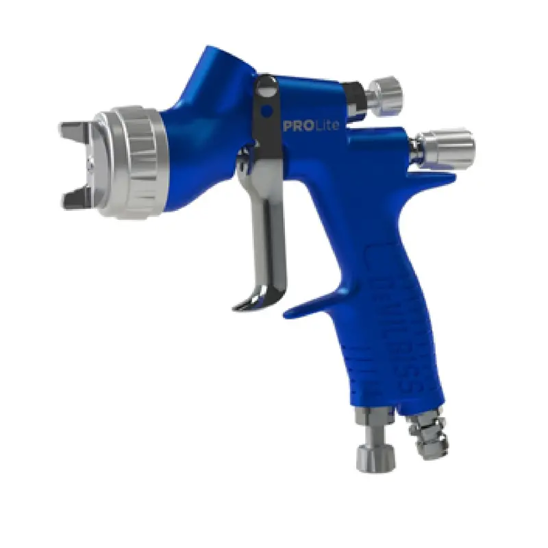 Devilbiss 905039 Prolite Gravity Hvlp Hv30 Spray Gun – Bundled With Hav555 Regulator 1