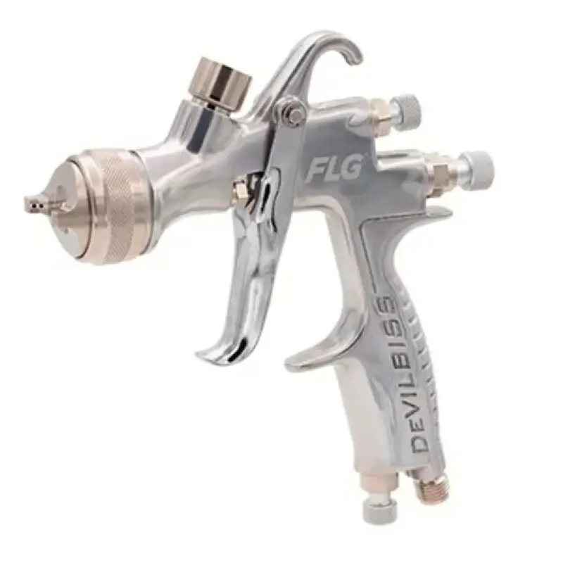 Devilbiss 905165 Flg Gravity Hvlp Spray Gun – 1.8Mm/2.0Mm Nozzle With 560Ml Acetal Cup 1