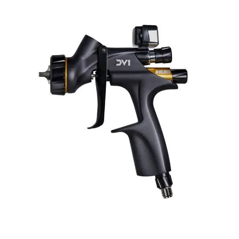 Devilbiss Dv1 Clearcoat Hvlp Spray Gun Kit – 704521 With C1 Plus & C2 Plus Air Caps 1