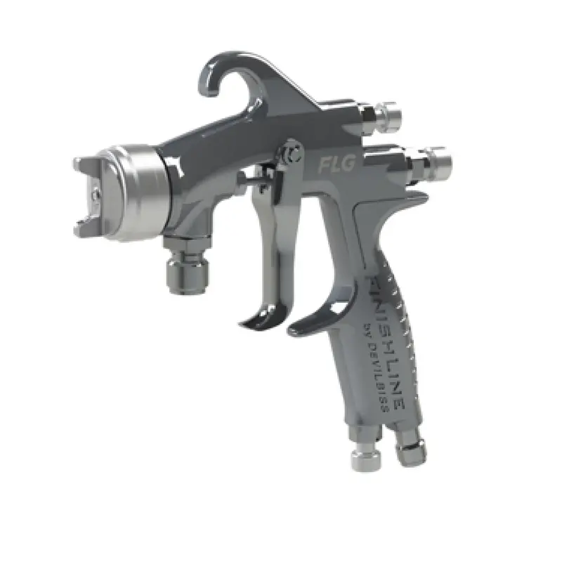 Devilbiss Flg Hvlp Pressure-Fed Spray Gun – Model 905161, 1.4Mm/1.8Mm Nozzle, Includes Hav501 Regulator 1
