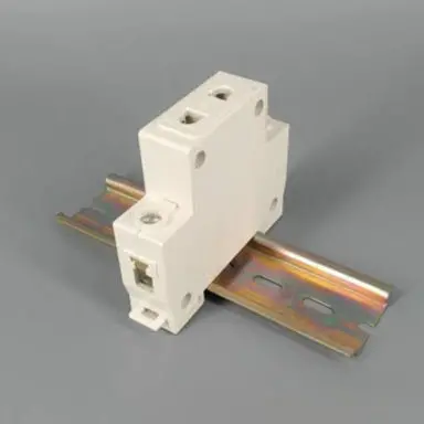 Din Rail-Mounted 2-Pin Ac Power Socket – 35Mm Rail Compatible Plug Outlet 1